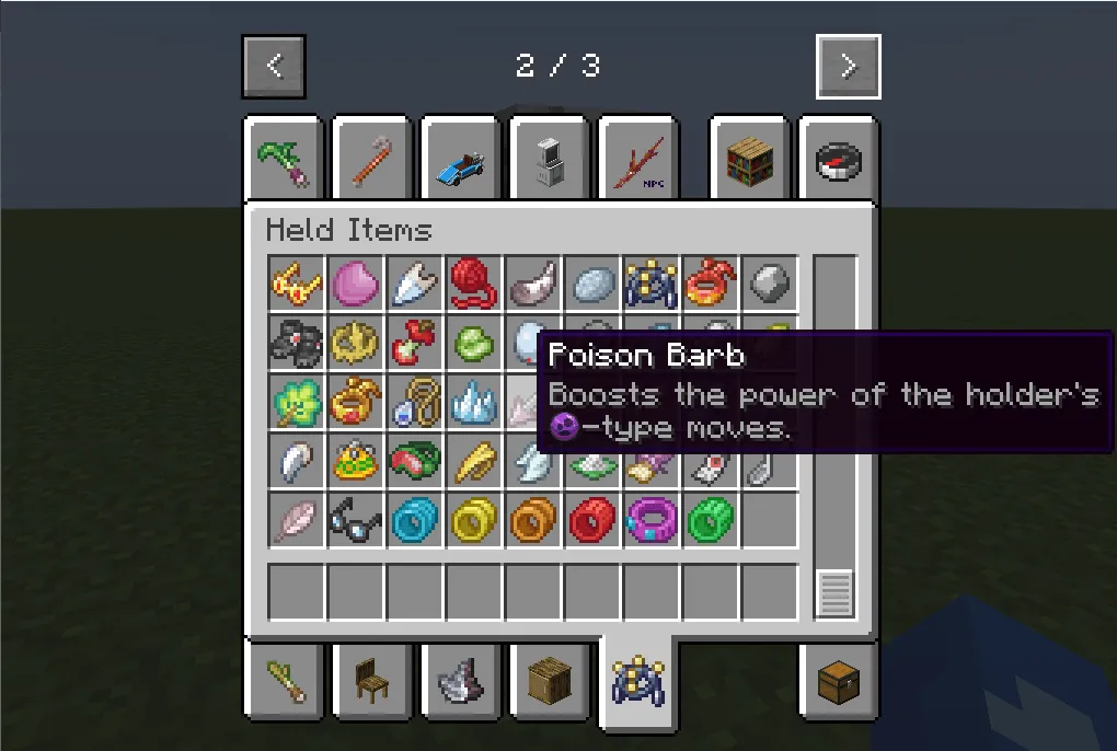Boenk's Cobblemon Item Descriptions — скриншот 3 (Текстуры, Minecraft)