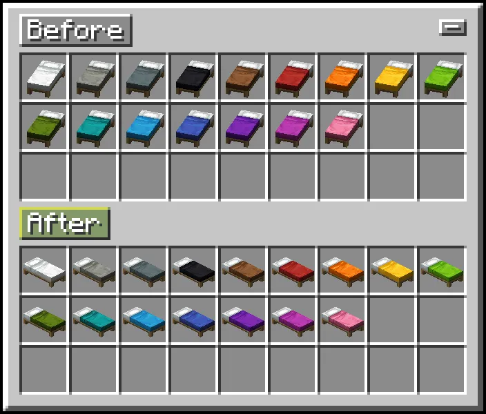 Item Model Consistency, Текстуры, Minecraft