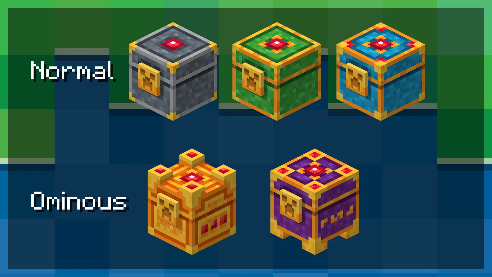 Adventure Chests Over Vaults, Текстуры, Minecraft