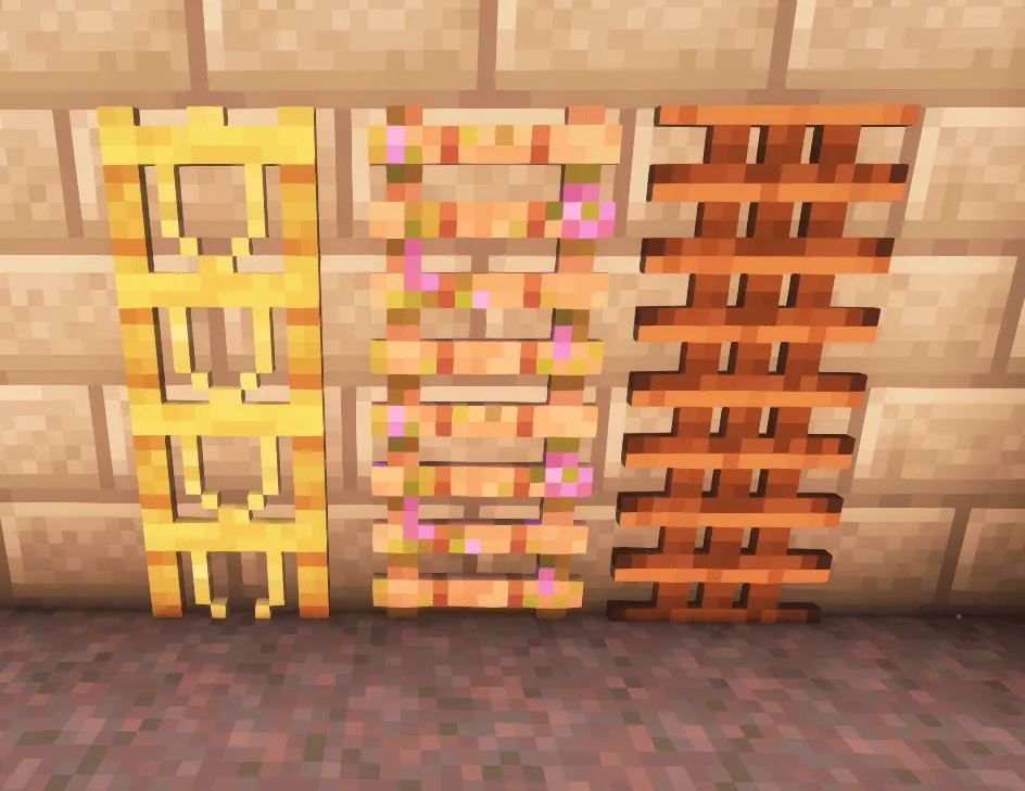 Ladder 3D Pack, Текстуры, Minecraft