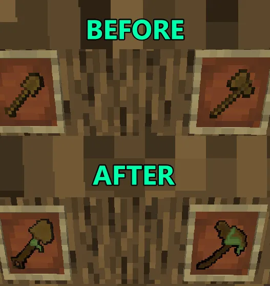 Weapons Revamped by Glauber Blox, Текстуры, Minecraft