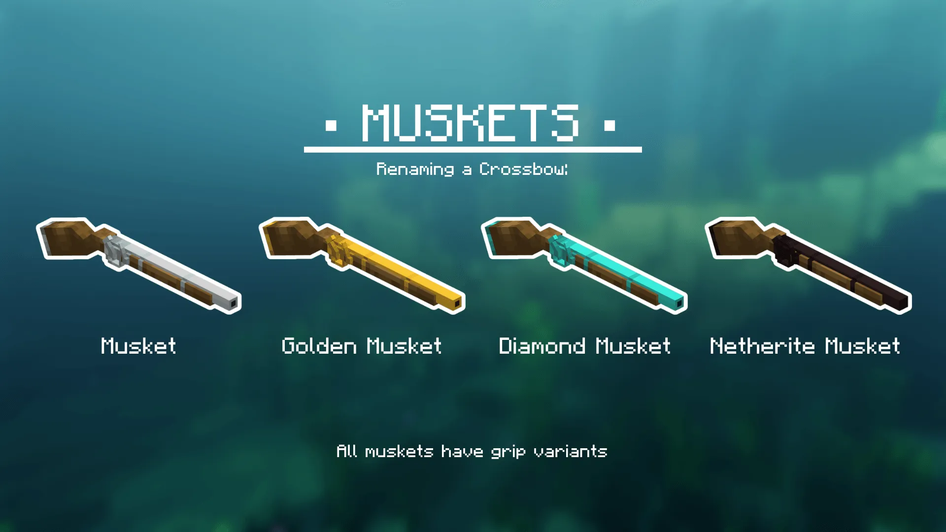 MTW's Pirates CIT Pack, Текстуры, Minecraft