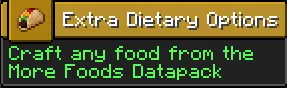 Reg's More Foods, Моды, Minecraft