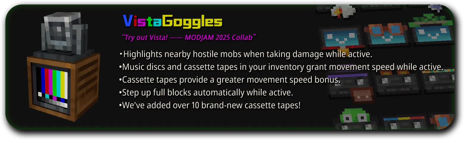 Calypso's Night Vision Goggles — скриншот 18 (Моды, Minecraft)