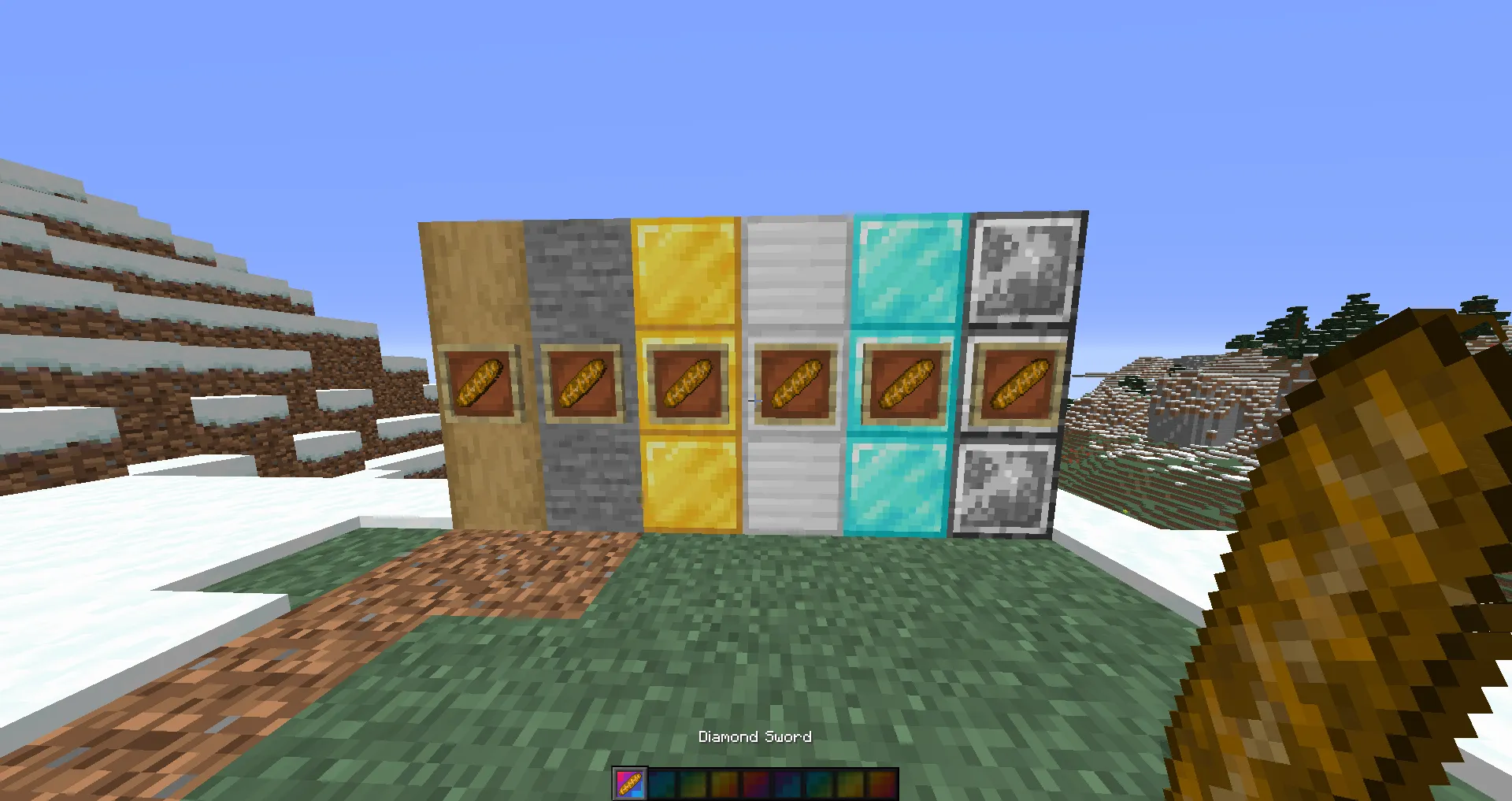 Baguette Swords — скриншот 1 (Текстуры, Minecraft)