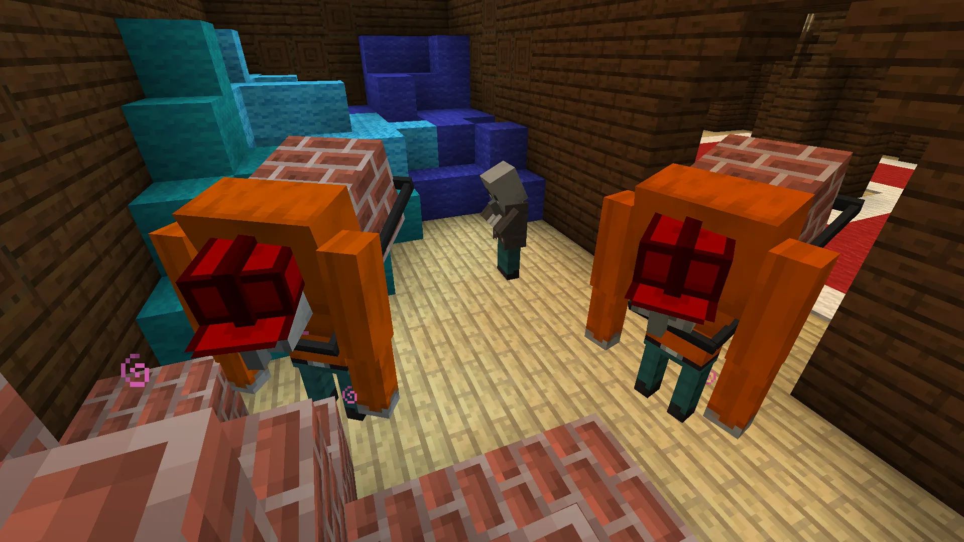 Illager and workers, Моды, Minecraft