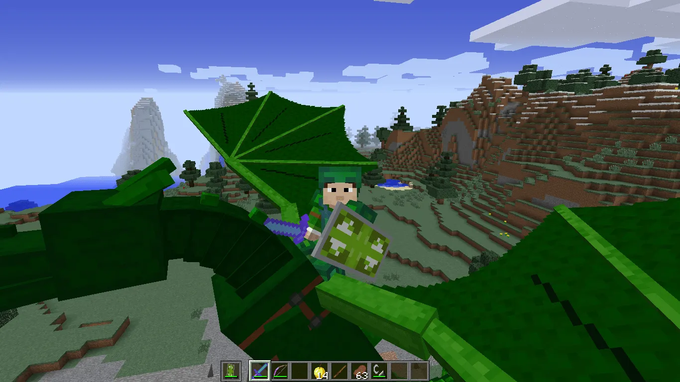 Realm of The Dragons, Моды, Minecraft
