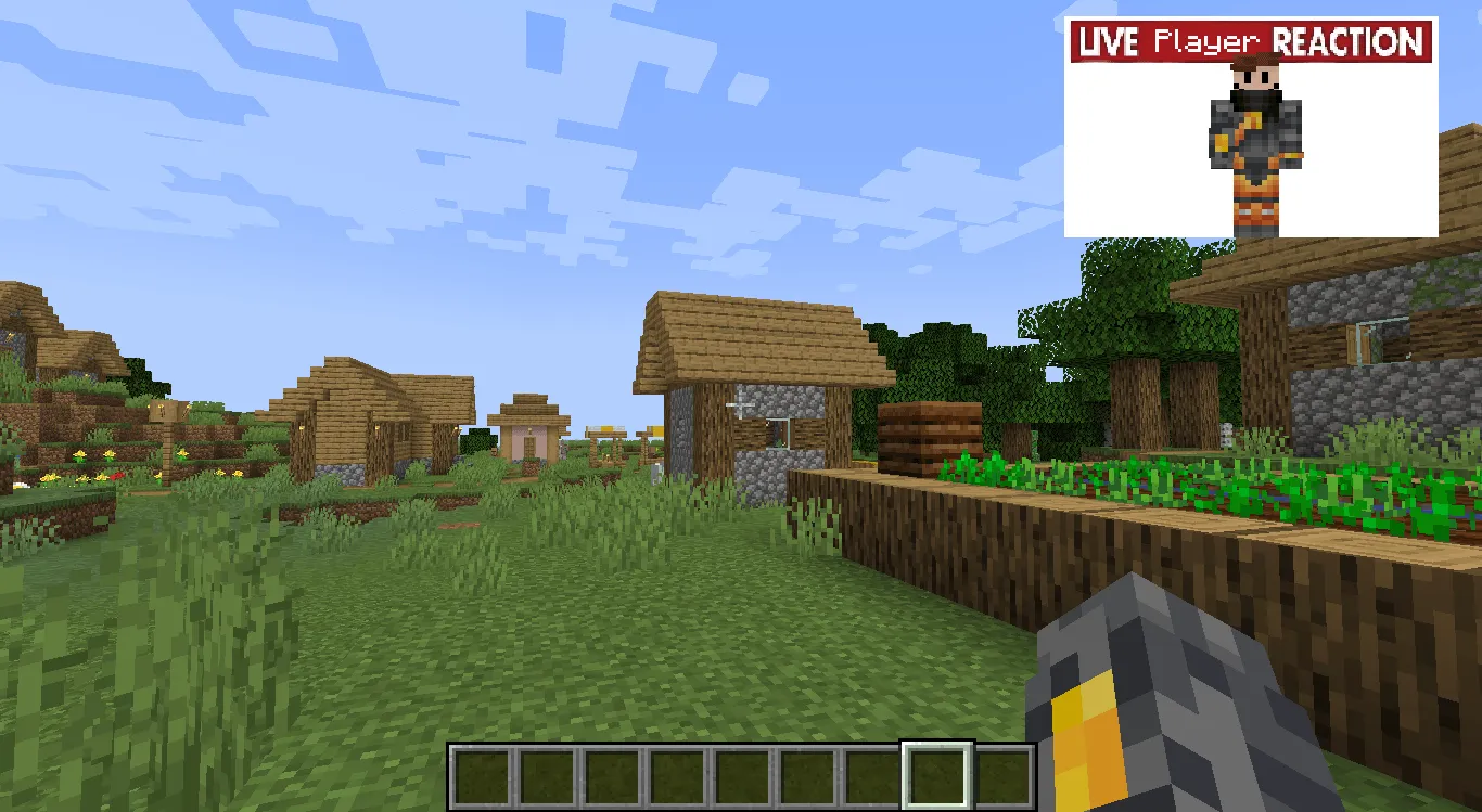 Live Reaction Mod — скриншот 1 (Моды, Minecraft)