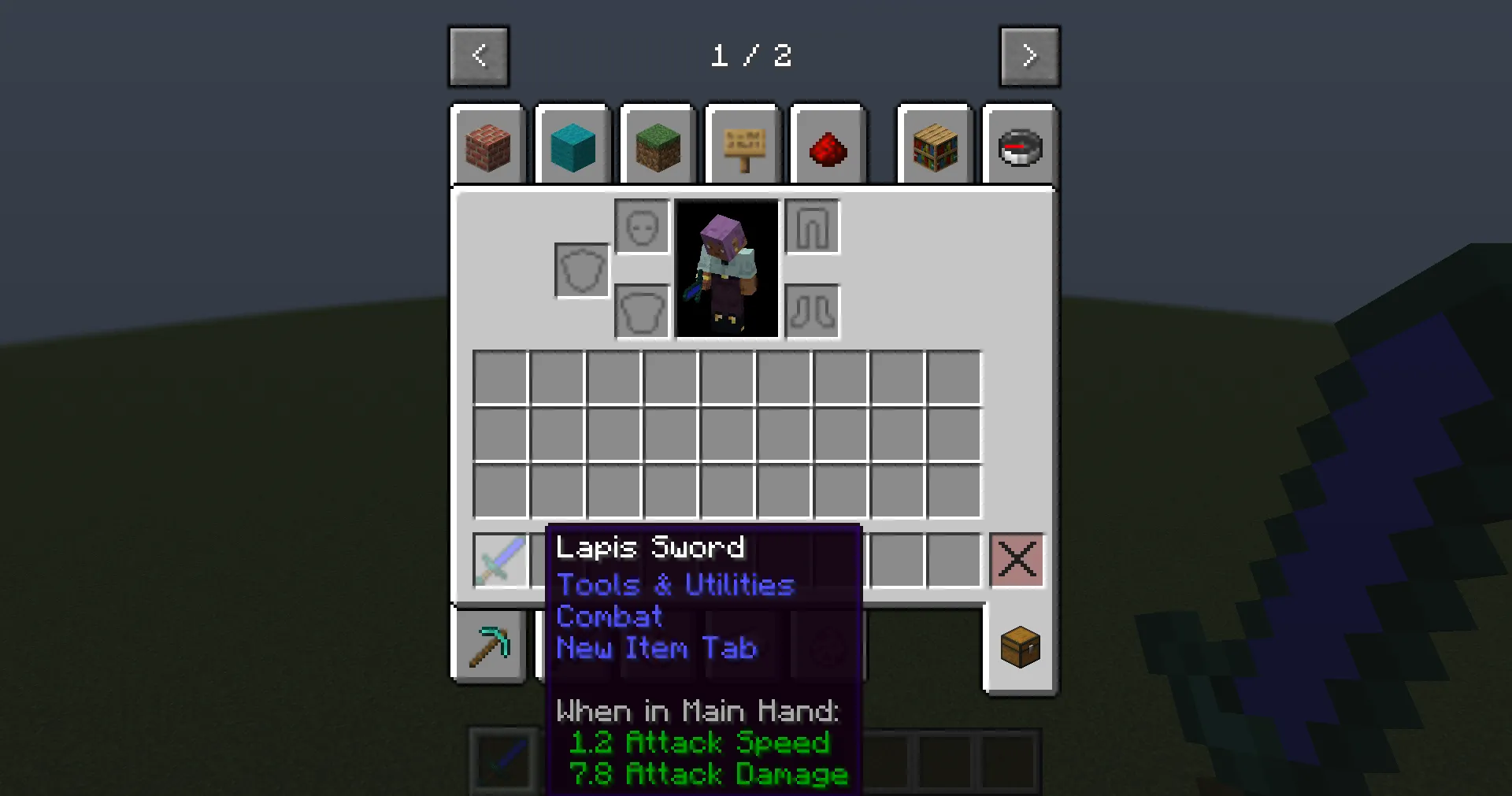 Weapons and Items — скриншот 8 (Моды, Minecraft)
