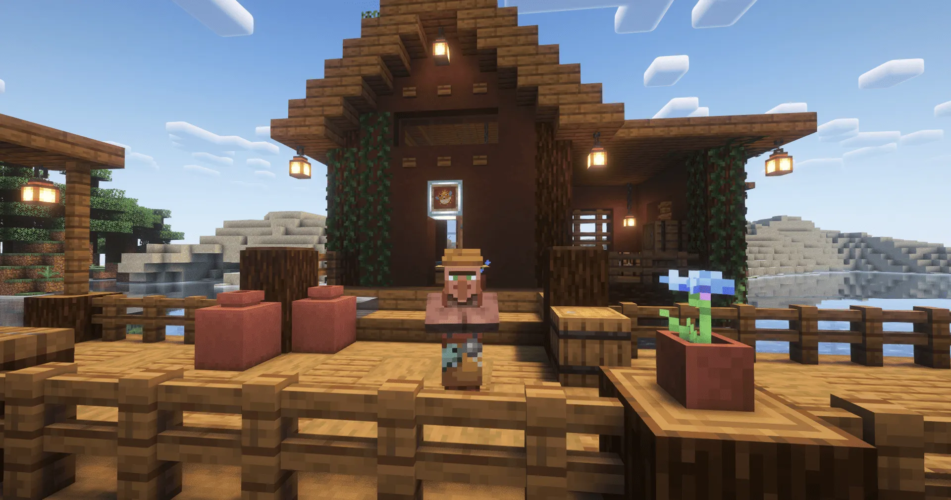 The Fisherman House — скриншот 3 (Моды, Minecraft)