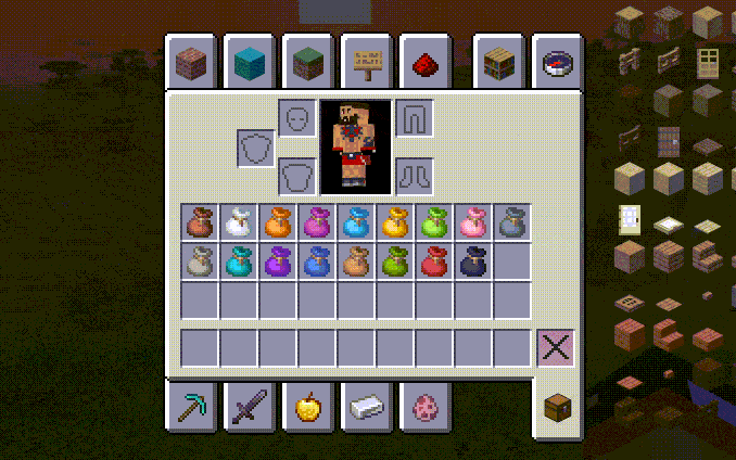 BundleInPalette — скриншот 1 (Моды, Minecraft)