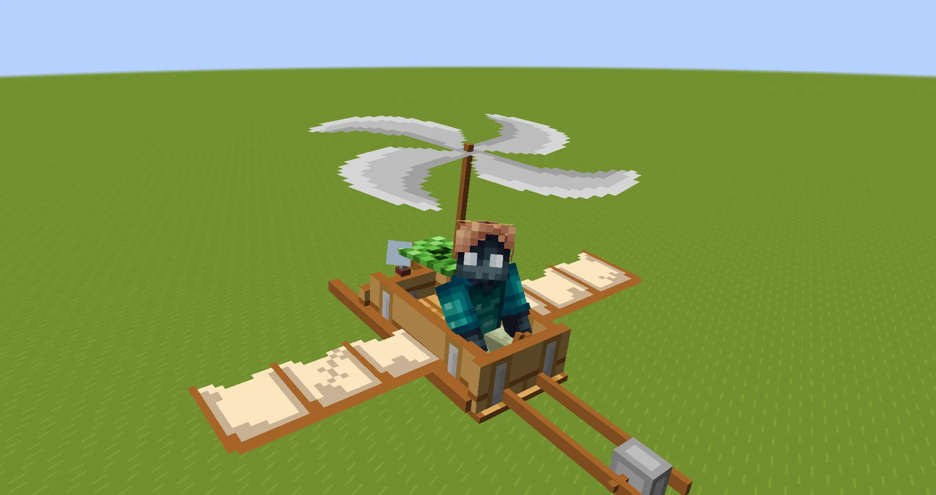 Immersive Aircraft x Bare Bones, Текстуры, Minecraft