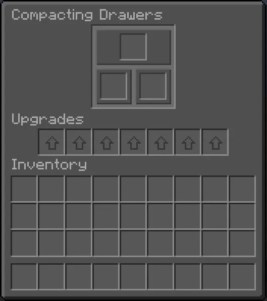 Storage Drawers Darkmode, Текстуры, Minecraft
