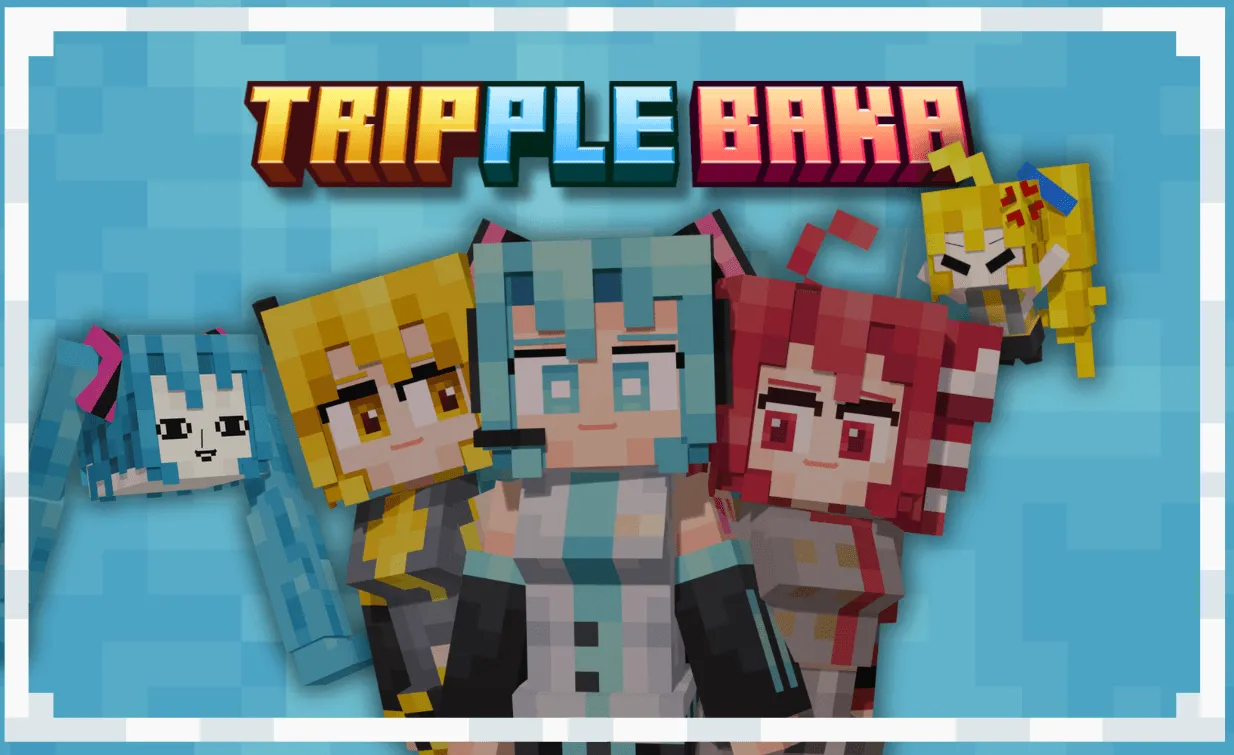 Tripple Baka Takeover — скриншот 1 (Текстуры, Minecraft)