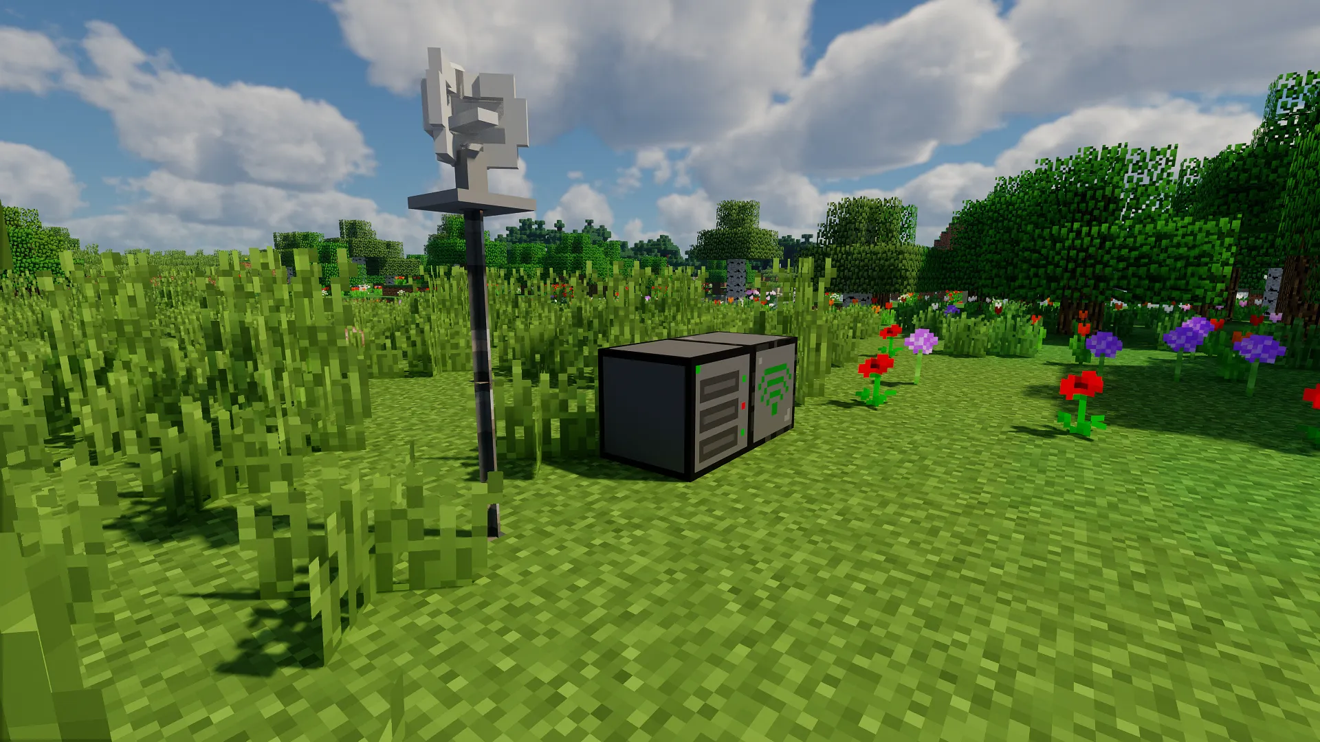 Trackers mod by baramex, Моды, Minecraft