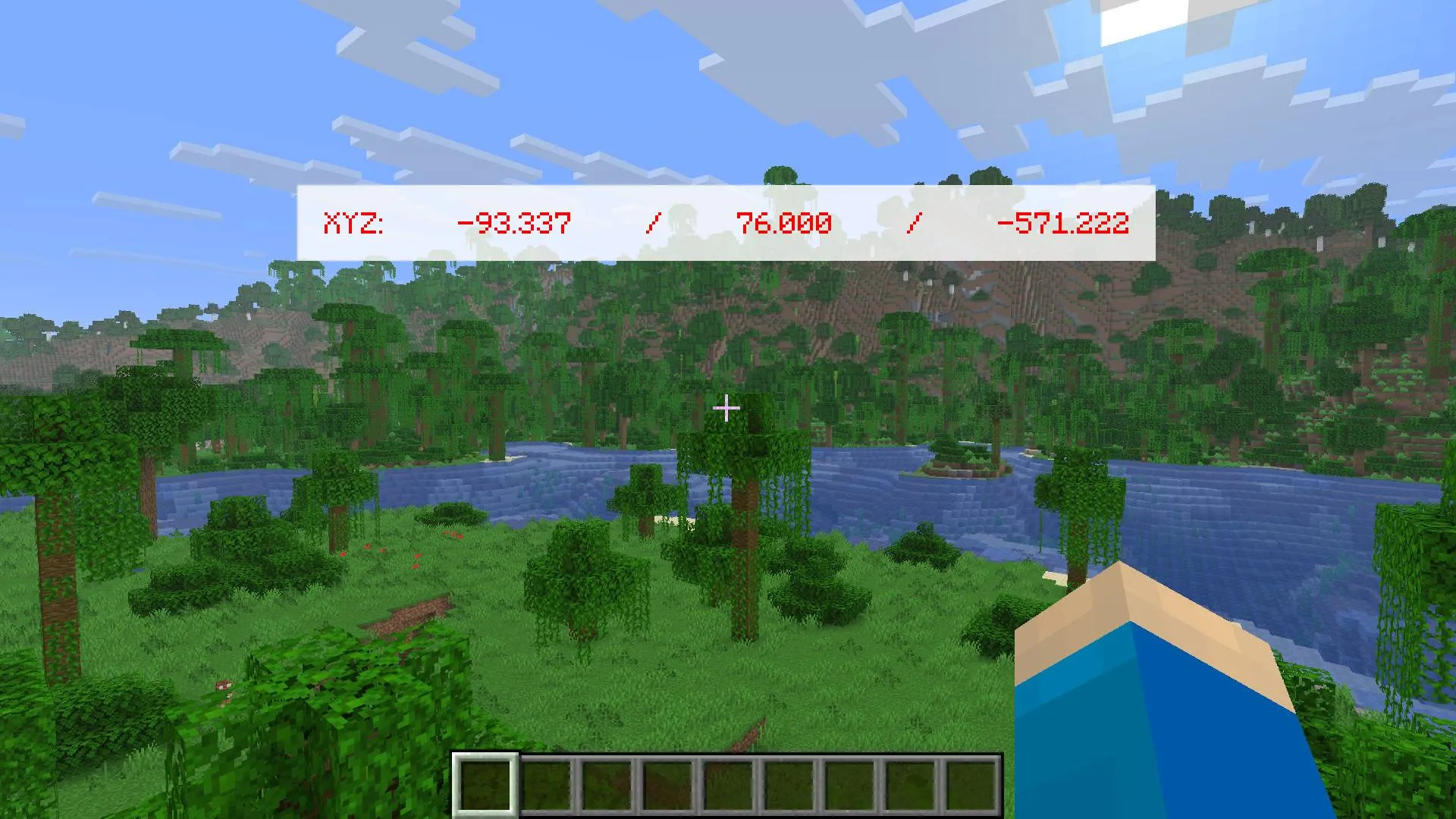 Coordinate Display Customizable, Моды, Minecraft