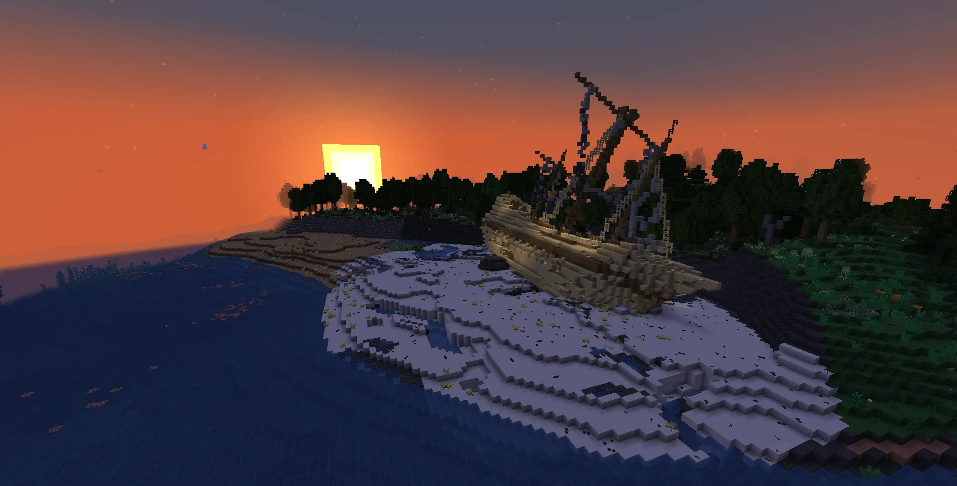 TFC Structures - ShipWrecks, Моды, Minecraft