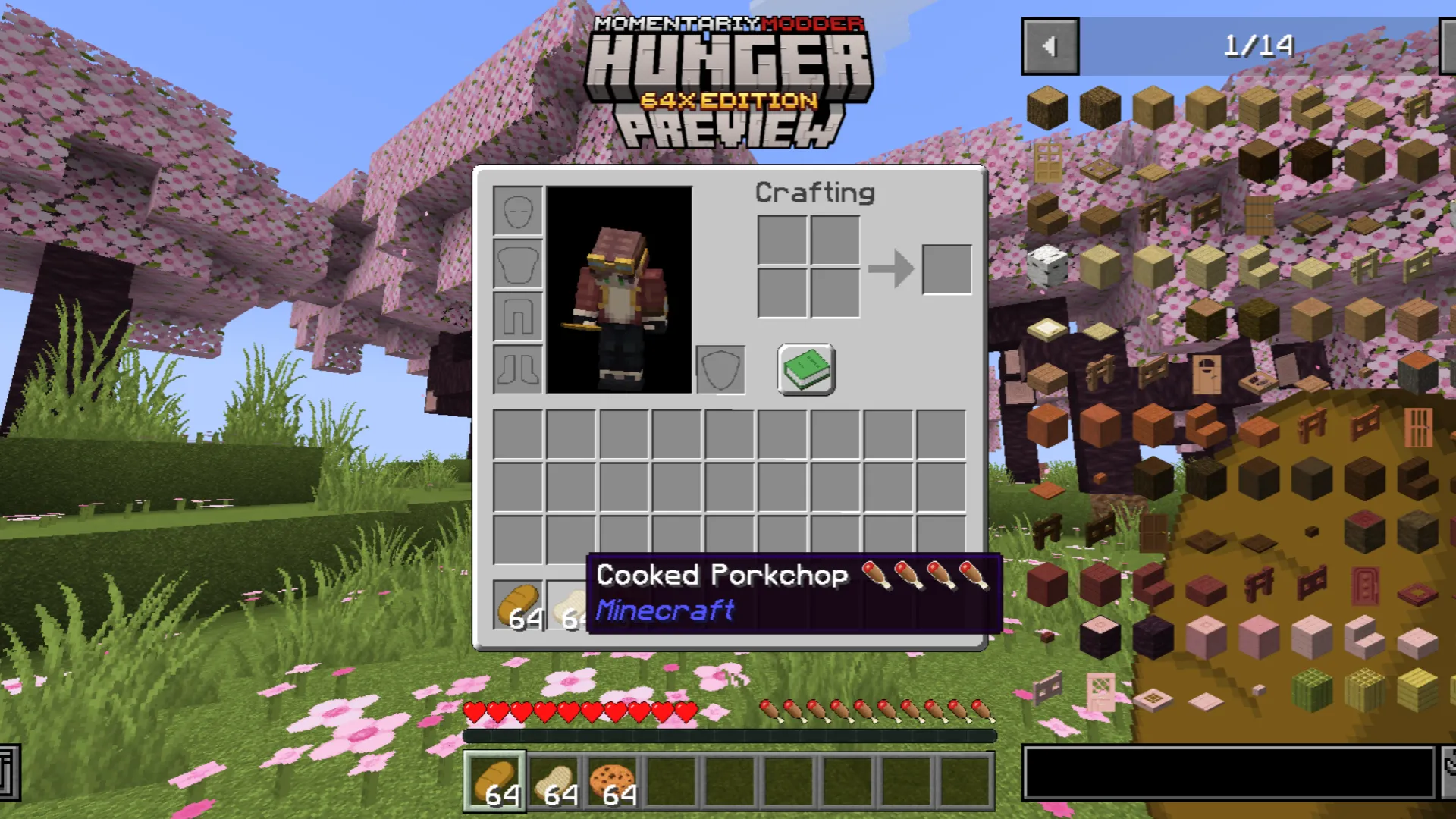 Hunger Preview [Addon for Faithful 32x/64x] — скриншот 2 (Текстуры, Minecraft)