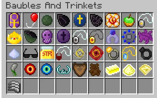 Baubles & Trinkets — скриншот 3 (Моды, Minecraft)