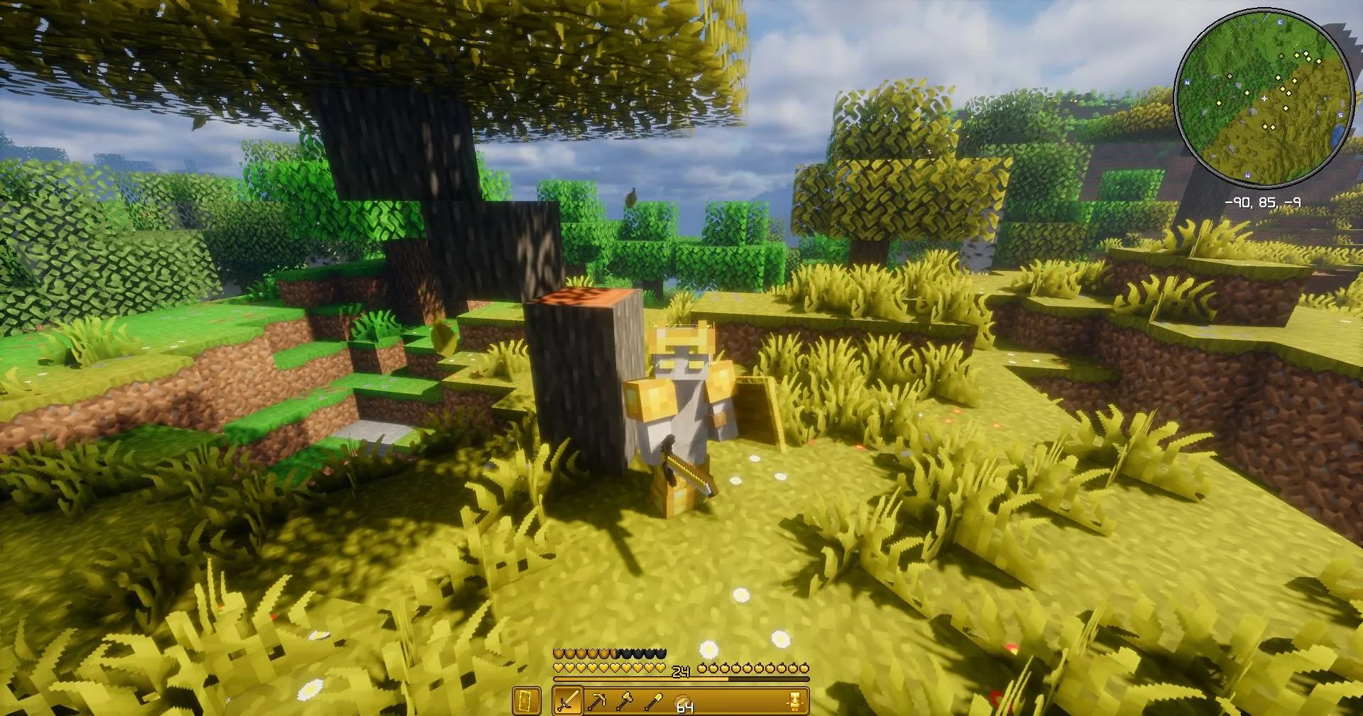 Sunlit Resourcepack, Текстуры, Minecraft