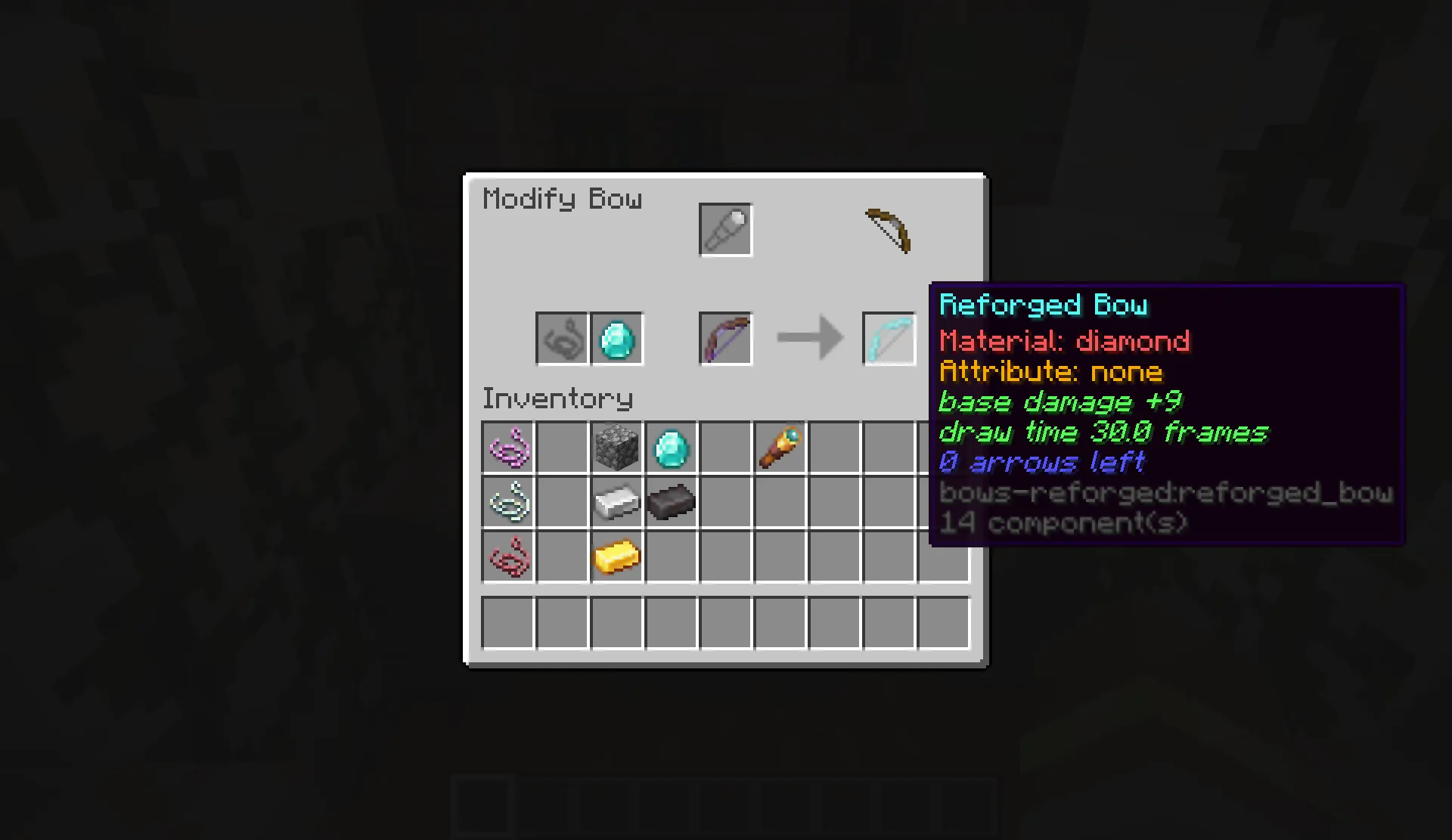 Bows Reforged — скриншот 2 (Моды, Minecraft)