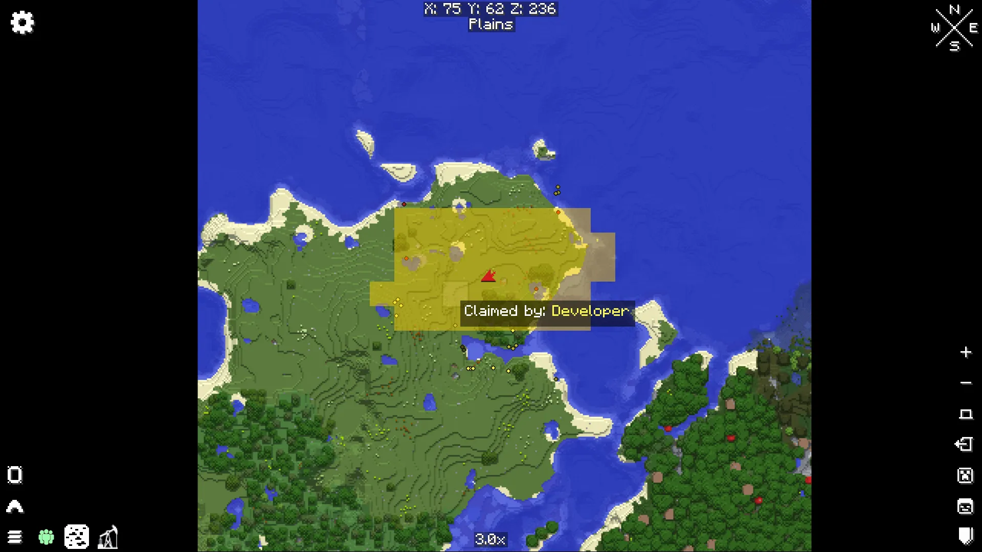 VisualClaiming — скриншот 3 (Моды, Minecraft)