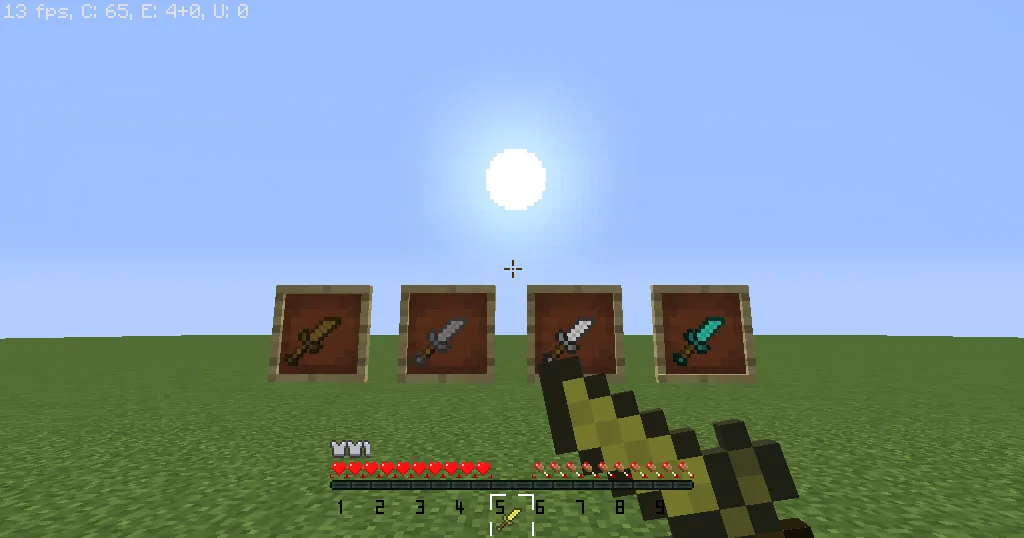 Edited Default PvP Pack — скриншот 1 (Текстуры, Minecraft)