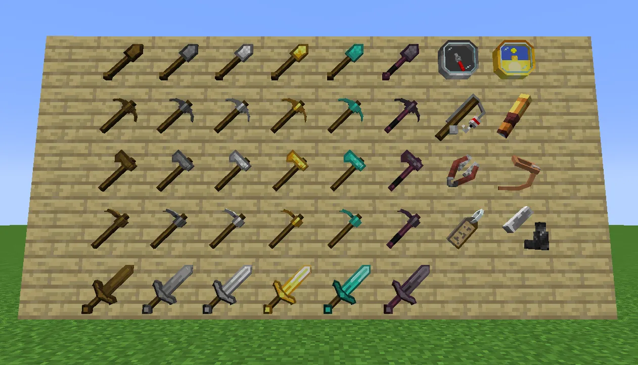 Krhonos's item gallery, Текстуры, Minecraft