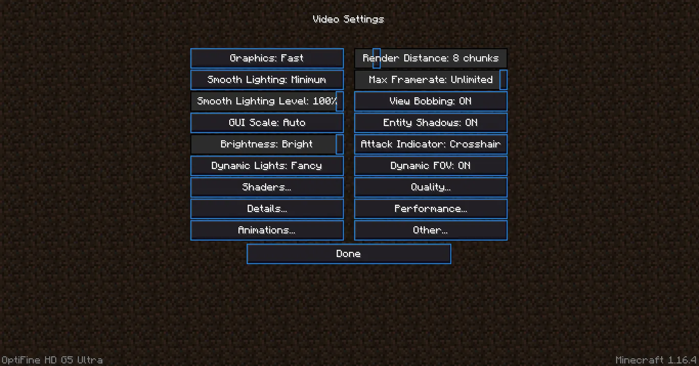 Vanilla RGB, Текстуры, Minecraft