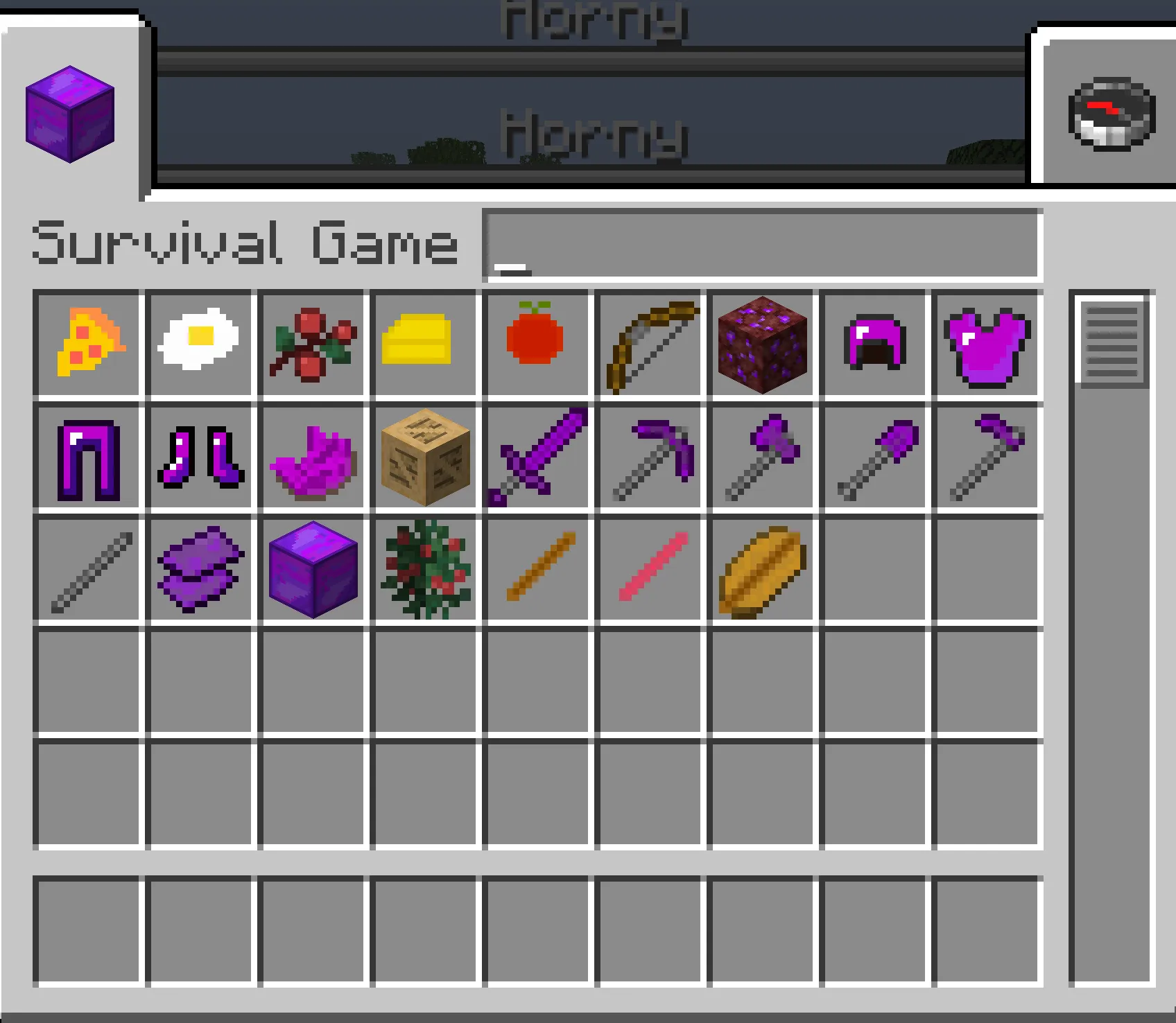 Survival Game 𝗠od — скриншот 5 (Моды, Minecraft)