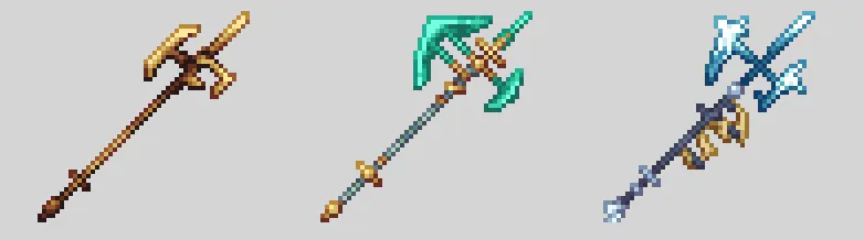 Leo's more 2D weapons, Текстуры, Minecraft