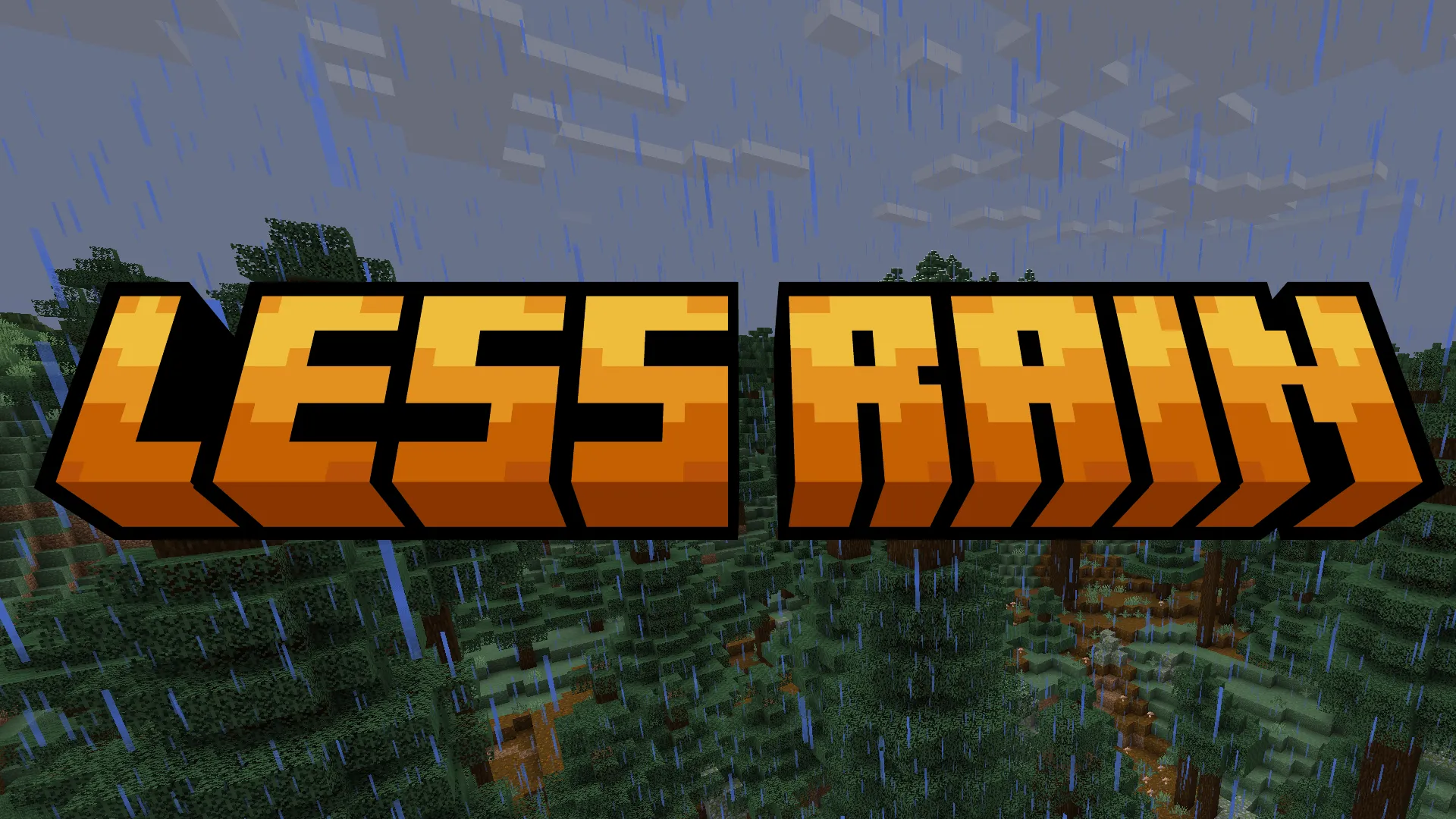 Less Rain — скриншот 1 (Текстуры, Minecraft)