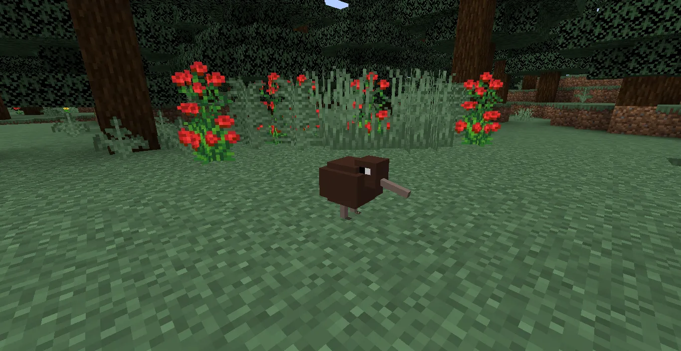 Funni Kiwi (The bird), Моды, Minecraft