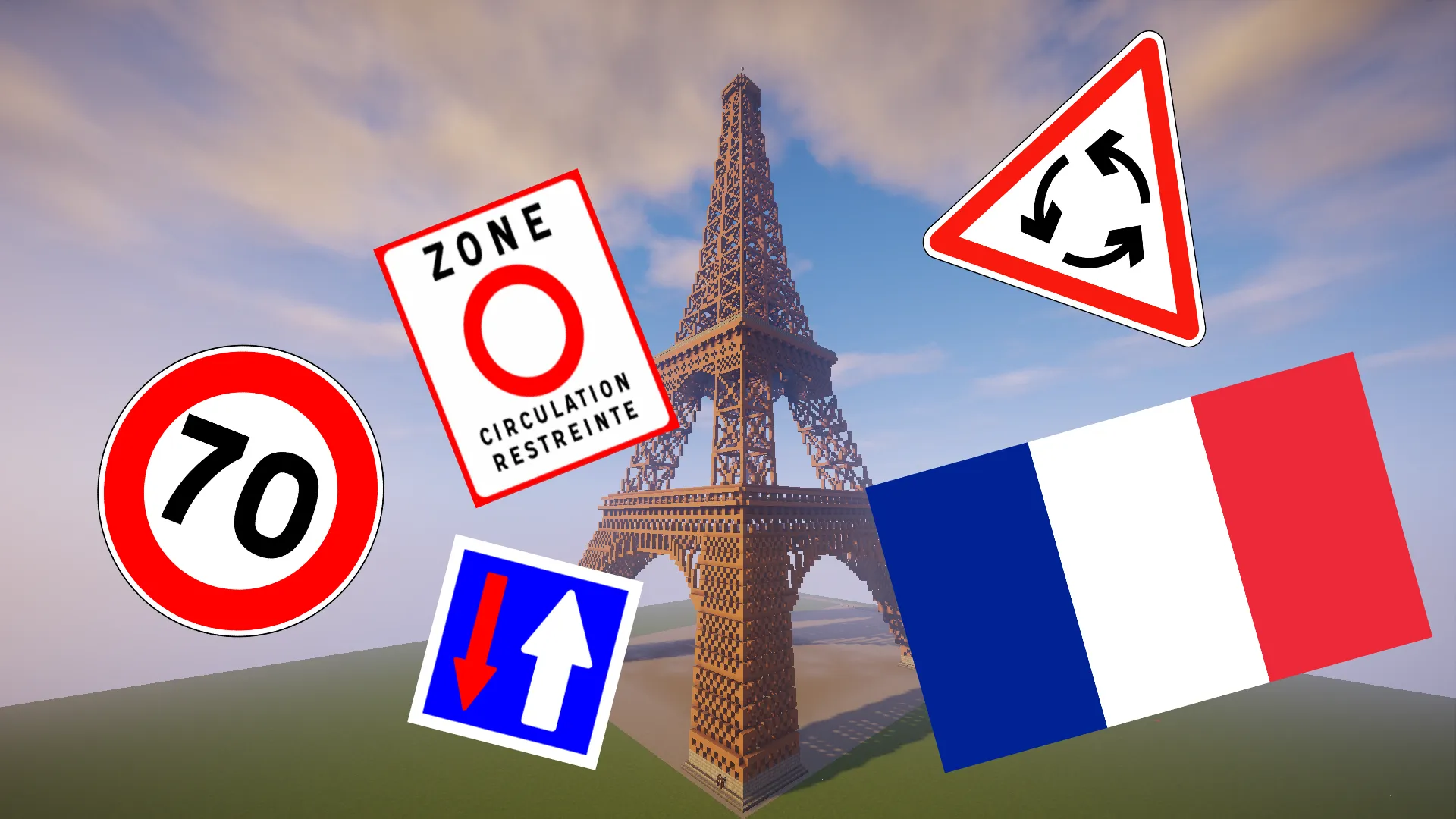 FrenchRoads, Моды, Minecraft
