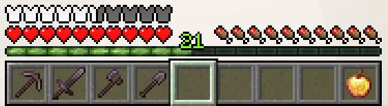Choose Your UI - Armor Bars — скриншот 1 (Текстуры, Minecraft)