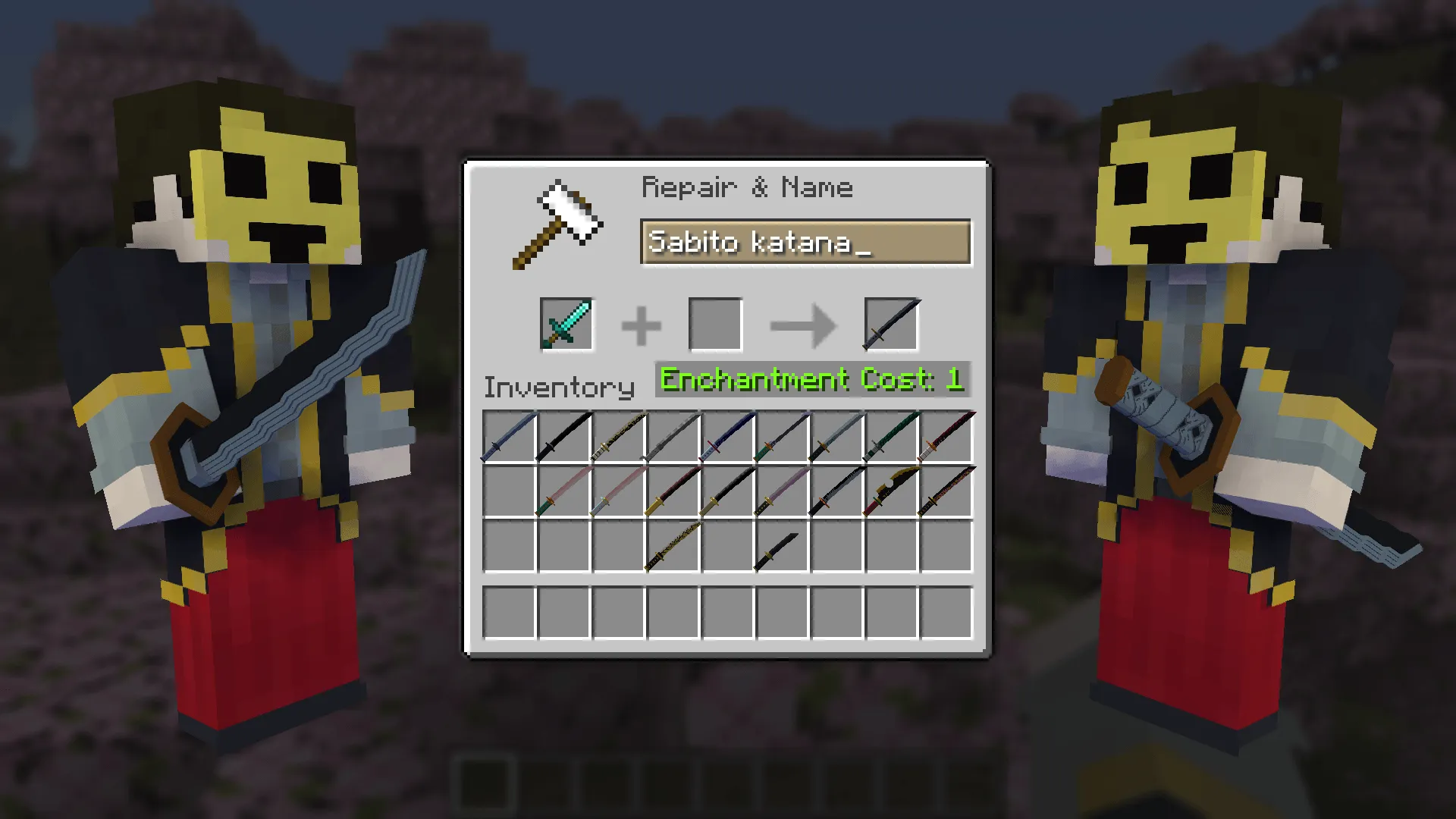 Demon slayer full pack — скриншот 11 (Текстуры, Minecraft)
