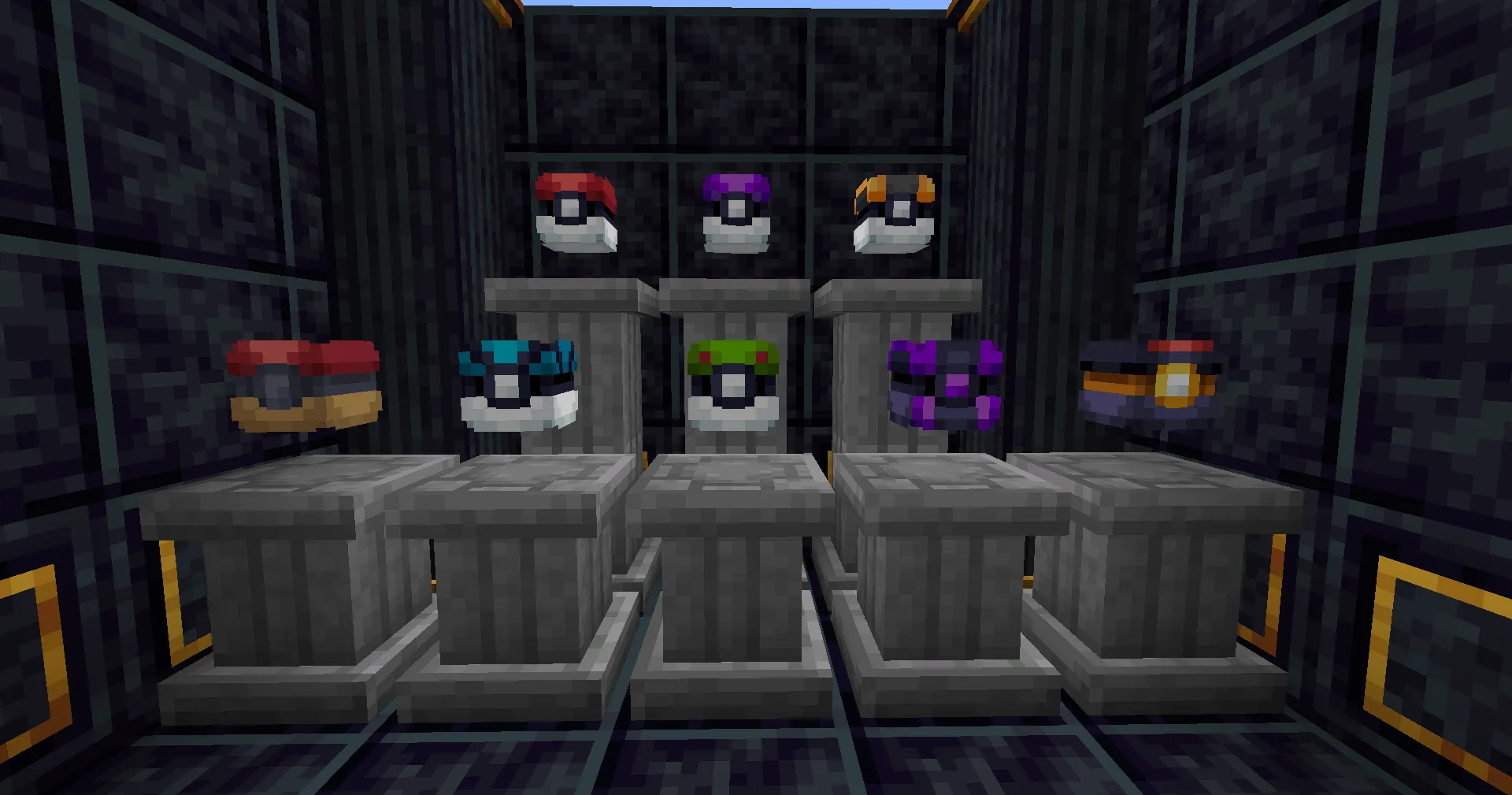 Mandala's Pokeball + Es, Текстуры, Minecraft