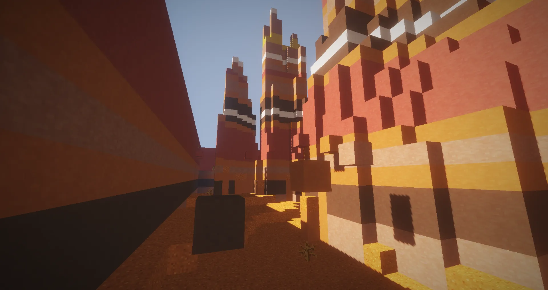 Jump In The World, Карты, Minecraft