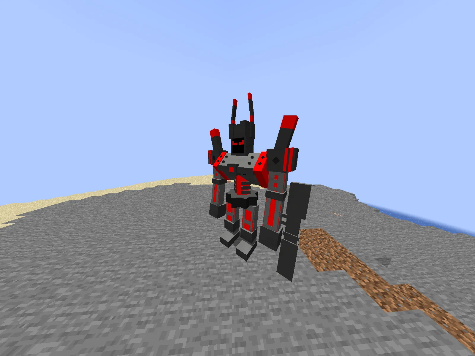 Robot - MechaFront, Моды, Minecraft