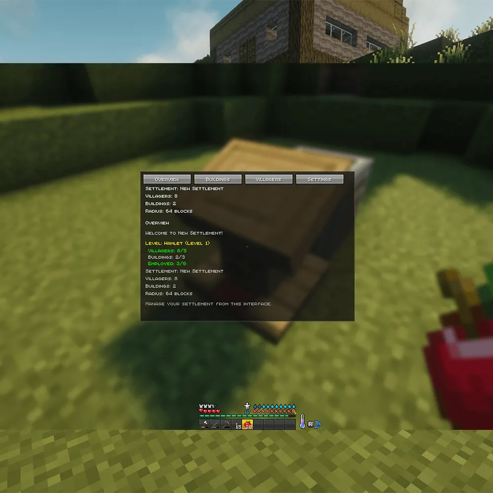 Settlements Fabric — скриншот 2 (Моды, Minecraft)