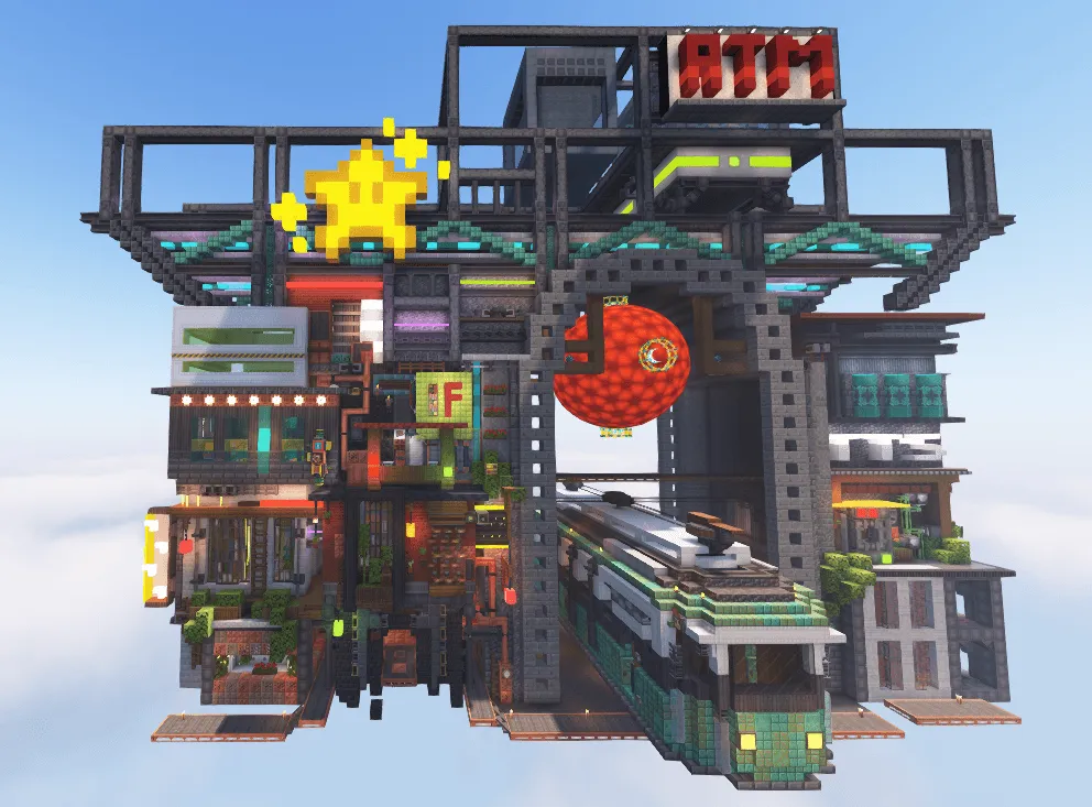 All the Mods 10: To the Sky   ATM10SKY, Модпаки, Minecraft