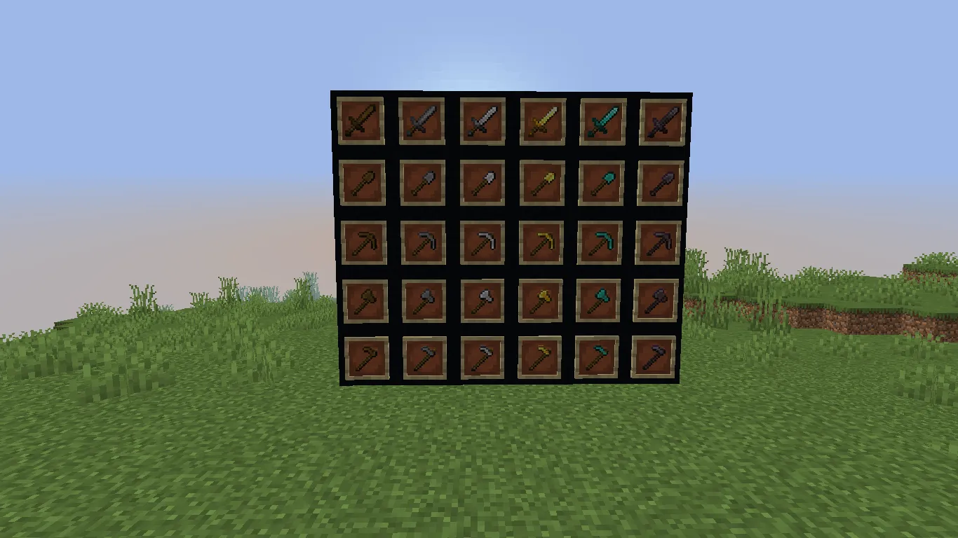 TanPack, Текстуры, Minecraft