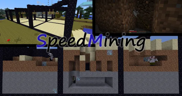 SpeedMining — скриншот 1 (Плагины, Minecraft)