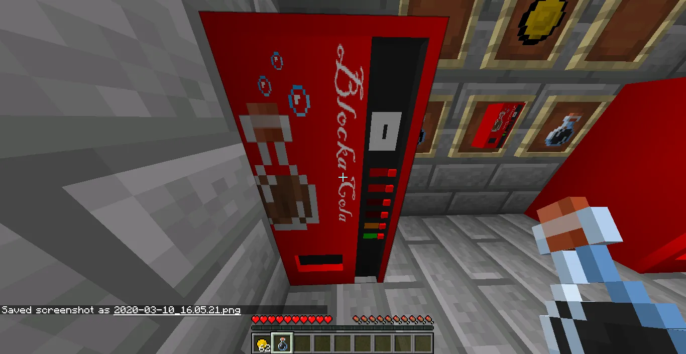 blocka cola machine — скриншот 6 (Моды, Minecraft)
