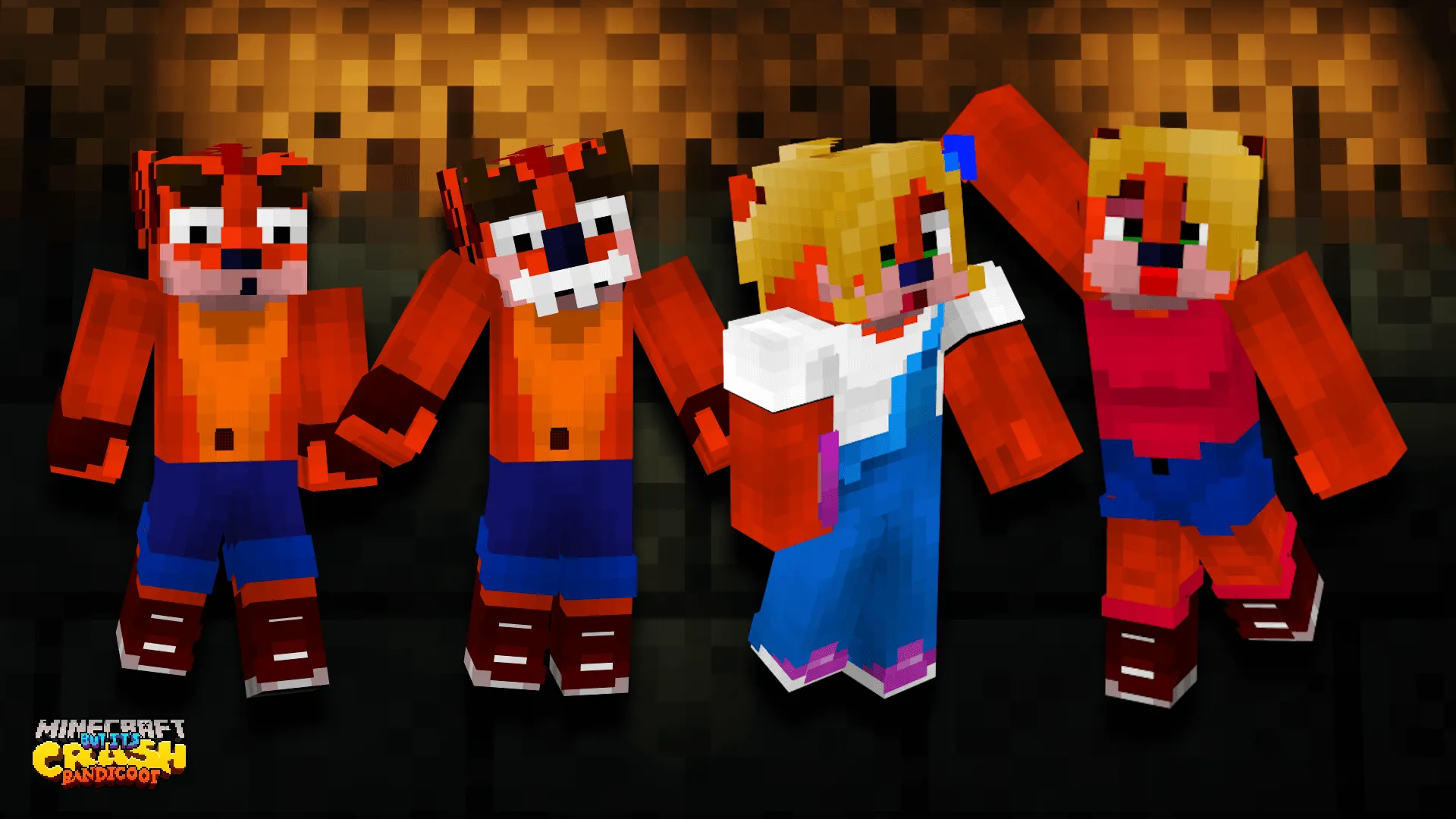 But It's Crash Bandicoot (Remake) — скриншот 1 (Карты, Minecraft)