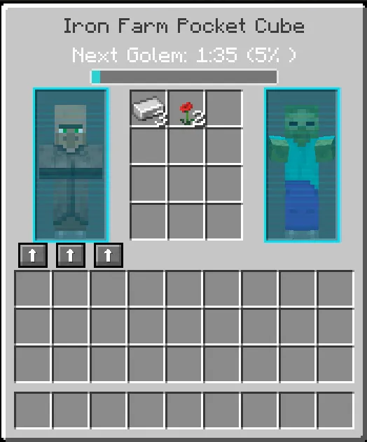 Pocket Villagers — скриншот 16 (Моды, Minecraft)