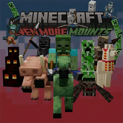 Even More Mounts, Дата-паки, Minecraft