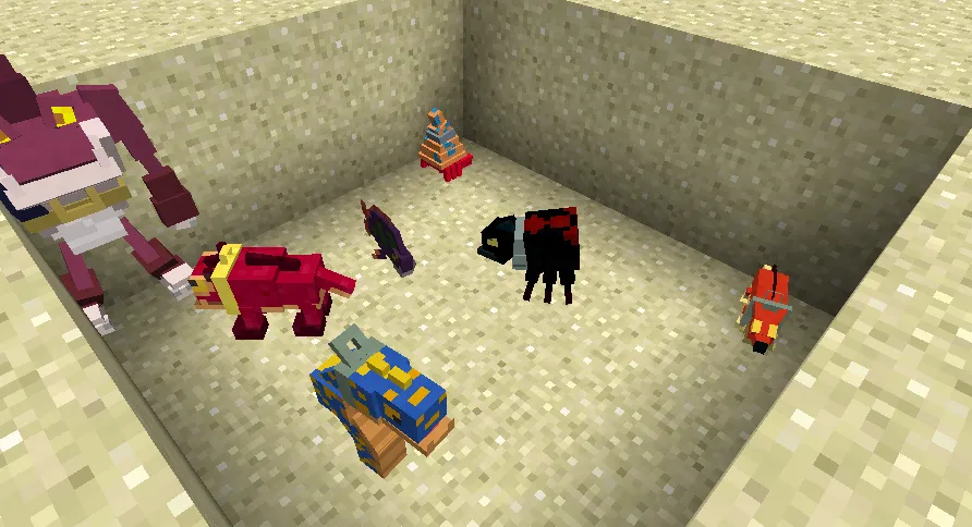 PrecursorBlockacy_KD, Моды, Minecraft