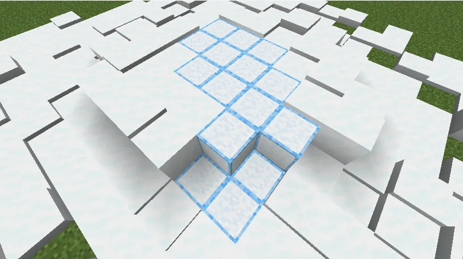 Evident Powder Snow — скриншот 2 (Текстуры, Minecraft)
