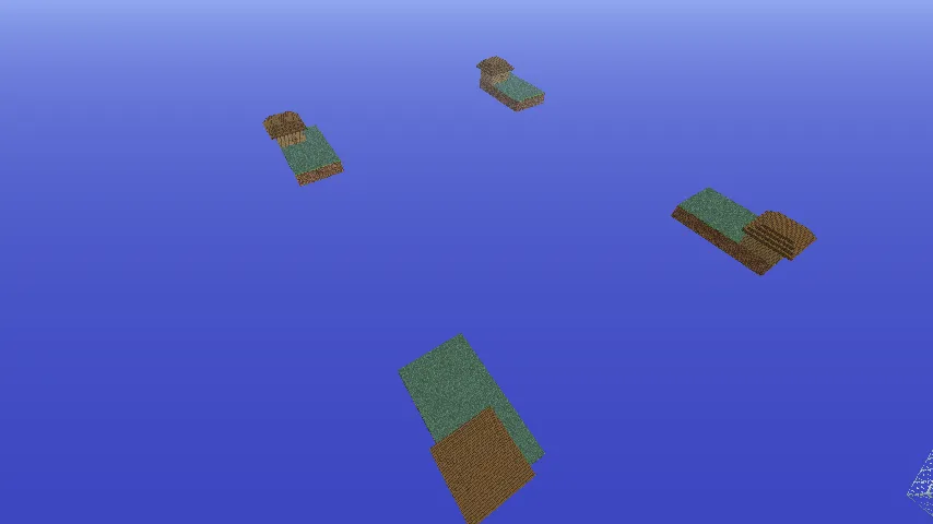 Skyblock PvP, Карты, Minecraft